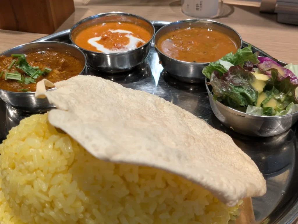 3種カレープレート