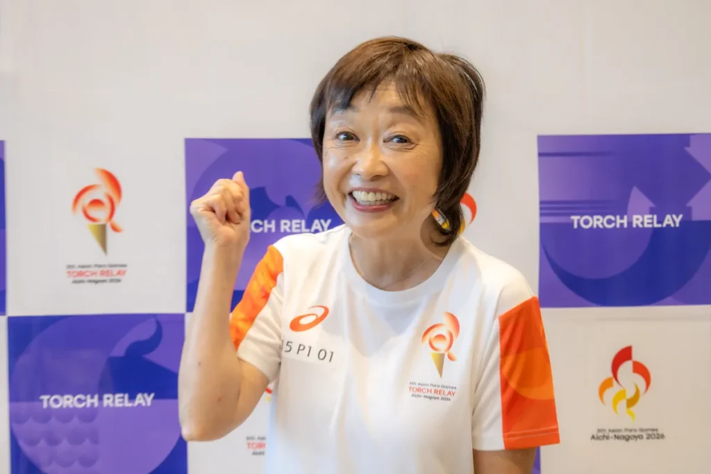 STATION Aiでインタビューに答える増田明美さん